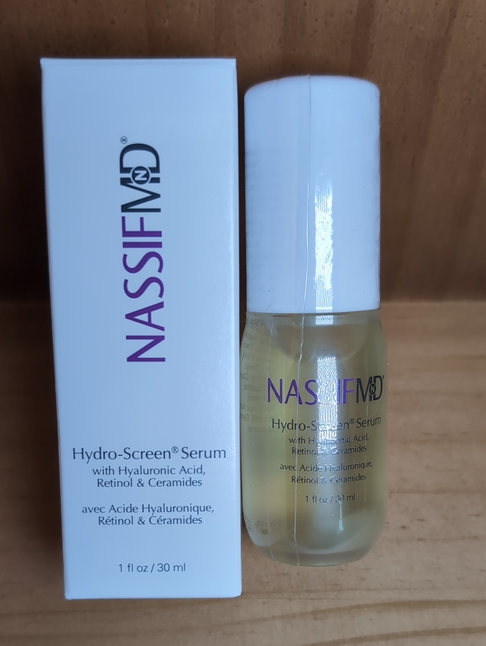 New Sealed NassifMD Hydro-Screen Serum